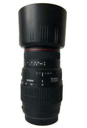 lente SIGMA/CANON 70-300mm
