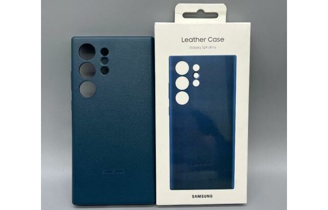 Capas de Leather para Samsung Galaxy S24 Ultra ( Novas )