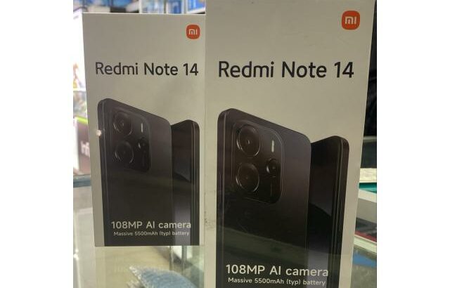 Redmi Note 14 8/256GB Dual Sim Selado Promoçao