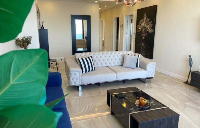 Toprak Residence VENDE-SE luxuoso Apartamento T2 mobilado com vista ao mar