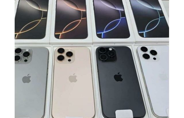 Apple iPhone 16 Pro Max, iPhone 16 Pro, iPhone 16, iPhone 16 Plus, iPhone 15