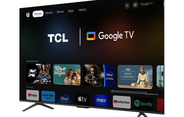 TVs TCL Qled Pro 65 Polegadas , 2024 65C655 – Google TV –