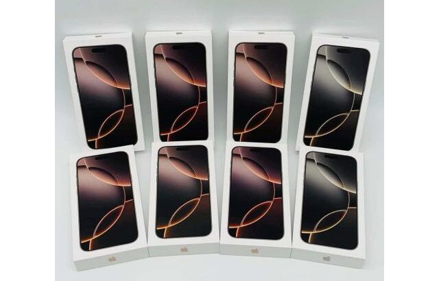 Buy brand new Apple iPhone 16, 16 Plus, 16 Pro and 16 Pro Max at wholesale price