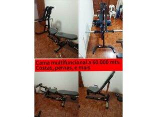 Cama universal para treino do corpo