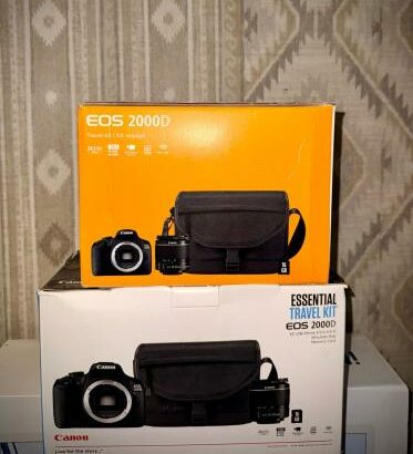 CANON EOS 2000D DSLR SELADO