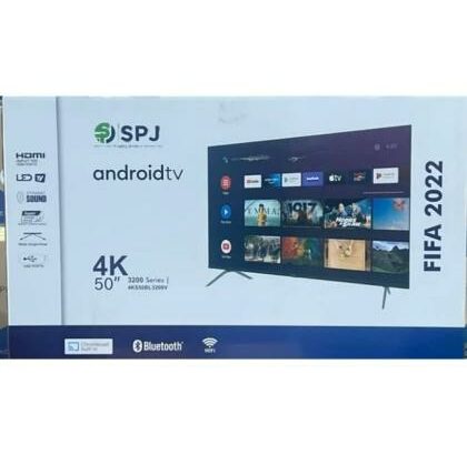 Android Tv SPJ 50 Polegadas UHD 4K Seladas Entregas e Garantias