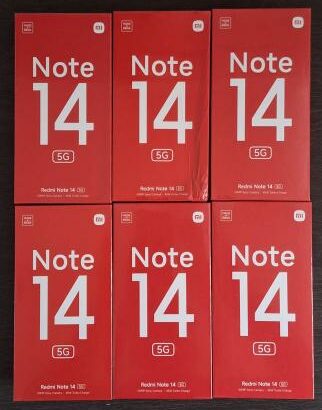 REDMI NOTE 14 5G 256GB SELADOS