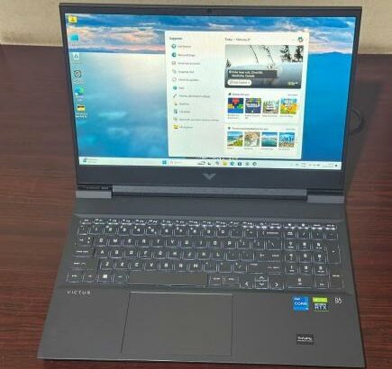 HP Victus Gaming 16 i5 12th 16GB RAM 2TB SSD RTX 3050 4GB