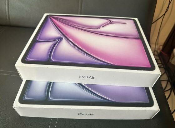 iPad Air 6th M2 13″ 128GB Wifi 2024 Selados Entregas e Garantias