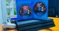 Ps4 pro com 2 Joys e 7 jogos