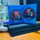 Ps4 pro com 2 Joys e 7 jogos