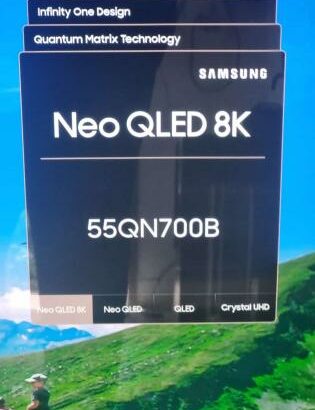 Smart Tv Samsung 55NQ700B 55” Neo QLED 8K UHD