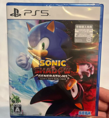 Sonic Shodow PS5 Selados