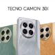 TECNO CAMON 30 256GB/8GB. NOVOS, SELADOS. J25