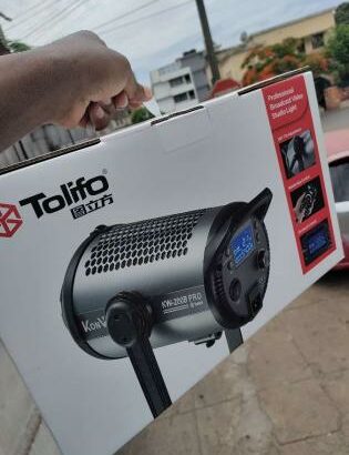 Luz de Profissional de estúdio Tolifo KW-200B Pro