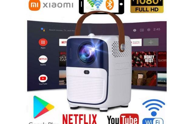 Projetor portátil  UMIIO T11 Android Smart FullHD  WiFi novos na caixa Promoção