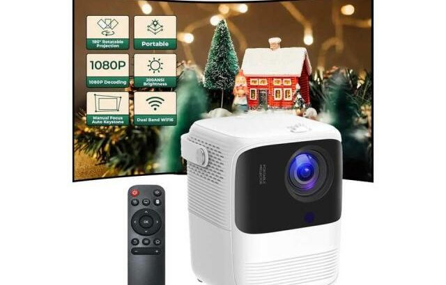 Projetor portátil  UMIIO T11 Android Smart FullHD  WiFi novos na caixa Promoção
