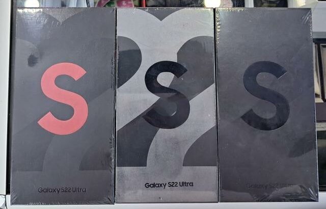 SAMSUNG GALAXY S22 ULTRA 5G 12GB+256GB Dual SIM novos selados