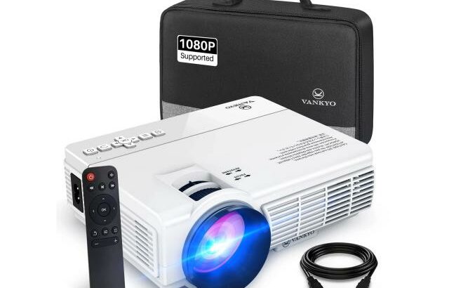 Mini Projetor portátil Vankyo Leisure 3 Q5 NOVO com pasta  2400 Lumens | LED FullHD