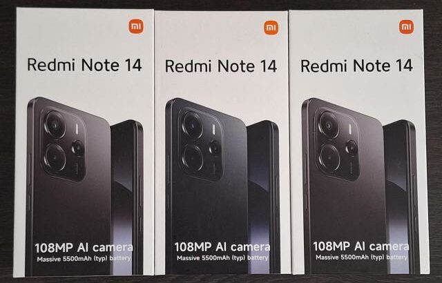 Redmi Note 14 8/256GB Dual SIM SIM novos selados promoção