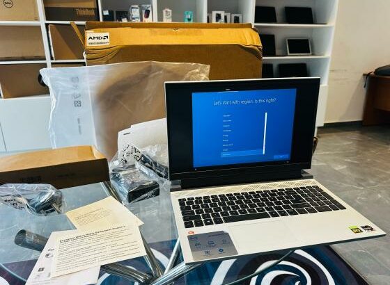 Dell G15 5515 AMD Ryzen 5 5600H 16GB RAM 1TB SSD Nvidia GeForce RTX 3060 4GB