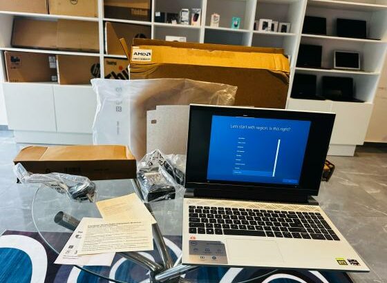 Dell G15 5515 AMD Ryzen 5 5600H 16GB RAM 1TB SSD Nvidia GeForce RTX 3060 4GB