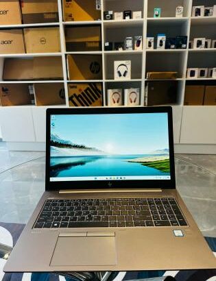 HP Zbook 15U G5 Graphical Workstation i7 8th 8GB RAM 256Gb SSD MAD Radeon Pro WX 3100