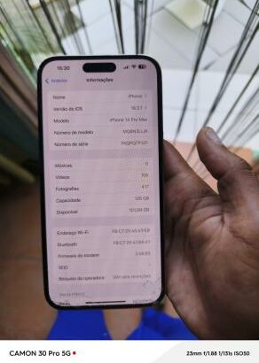 iPhone 14 Pro Max  128GB Bateria 100% Original com caixa