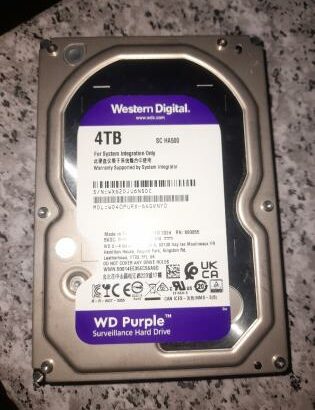 HD WD 4TB – Semi novo