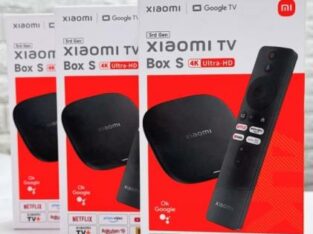 XIAOMI TV BOX S 3 GERAÇÃO 4K ULTRA HD SELADO