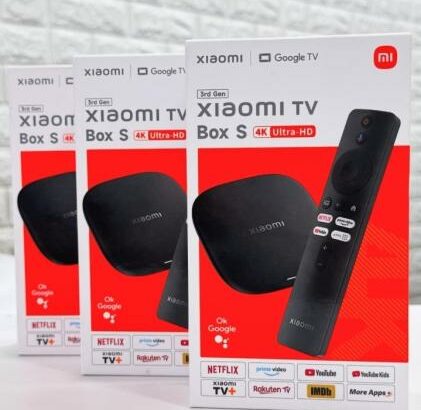 XIAOMI TV BOX S 3 GERAÇÃO 4K ULTRA HD SELADO