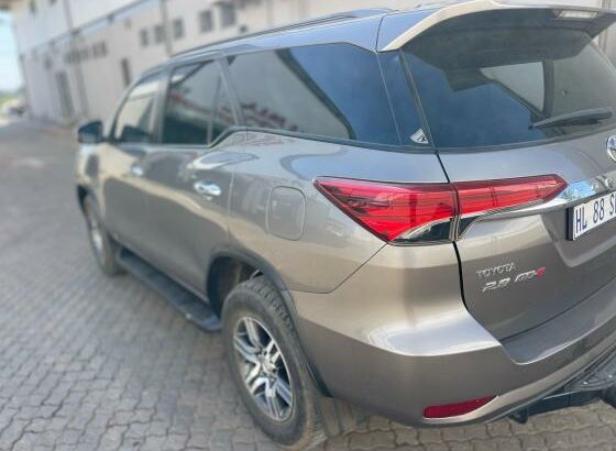 Toyota Fortuner 2018 Manual