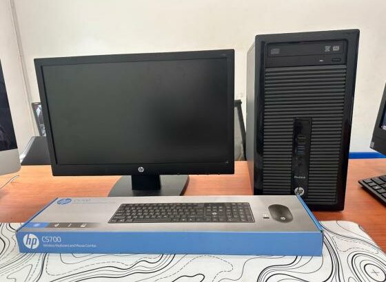 Desktop HP ProDesk 400 G1Intel i7-4790K (4.0GHz)8GB DDR3 500GB HDD Intel HD Graphics 4600 Monitor 20”
