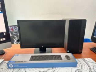 Desktop PC HP 290 G3*Intel Core i3-9100 4GB RAM 500GB SSHD Intel UHD Graphics 630 Monitor 20”