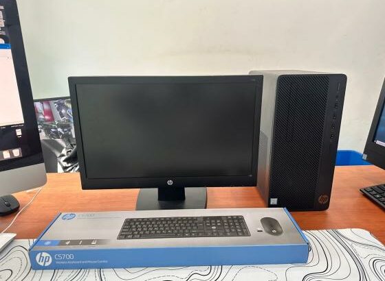 Desktop PC HP 290 G3*Intel Core i3-9100 4GB RAM 500GB SSHD Intel UHD Graphics 630 Monitor 20”