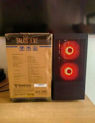 GamingDesk Talos E3 Mesh AMD Ryzen 5 5600G 16GB RAM 256GB SSD AMD RADEON RZ6500XT 4GB