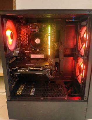 GamingDesk Talos E3 Mesh AMD Ryzen 5 5600G 16GB RAM 256GB SSD AMD RADEON RZ6500XT 4GB