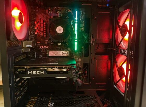 GamingDesk Talos E3 Mesh AMD Ryzen 5 5600G 16GB RAM 256GB SSD AMD RADEON RZ6500XT 4GB