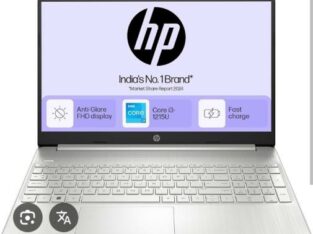 HP 15FD00446NI CORE I3-1215U 8GB RAM 256GB SSD 15.6 INCH FREEDOS SELADOS