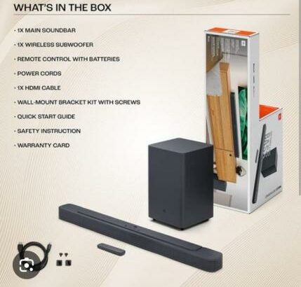 JBL SOUNDBAR DEEP BASS 2.1 SELADO