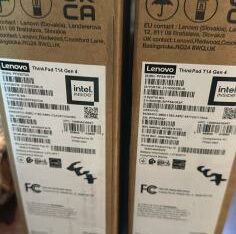 LENOVO THINKPAD 14 GEN 4 CORE i7-1365U 16GB RAM 512GB SSD 14 INCH WIN11 PRO SELADOS