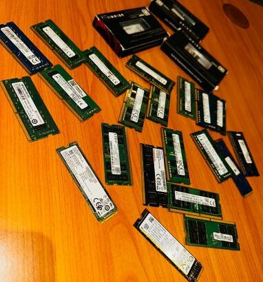 Memória RAM e discos SSD