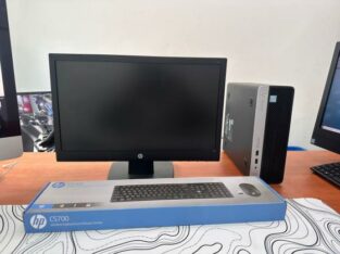 Pc Hp Prodesk 400 G5 SFF i5 8th 8GB RAM 500GB HDD 19”