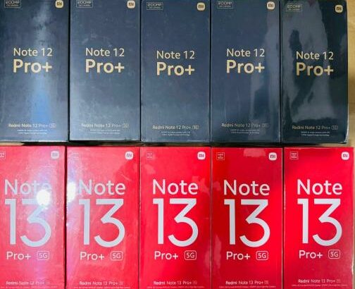 REDMI XIAOMI NOTE 13 PRO PLUS 12+256GB 5G. SELADOS