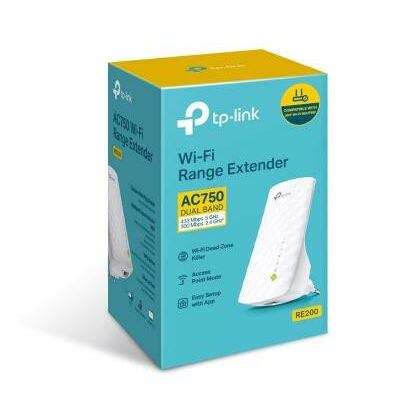 Repetidor – TP-Link RE200 AC750 Mesh Wi-Fi Range Extender