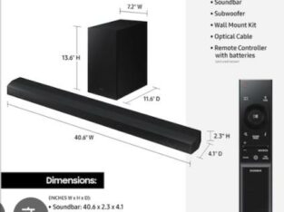 SAMSUNG SOUNDBAR B650 3.1 2020 SELADO