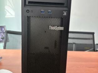 Servidor Lenovo Thinksystem ST50 Intel Xeon E-2224G 32GB RAM 2TB HDD