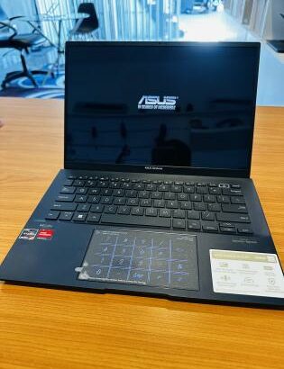 ✨ *Top de Gama* ✨  *ASUS ZenBook 14-UM3402Y Notebook PC OLED Quiet Blue AMD Ryzen 7730U 2.20GHz 8 Cores 16 Threads With turbo boost up to 4.50GHz*, 16
