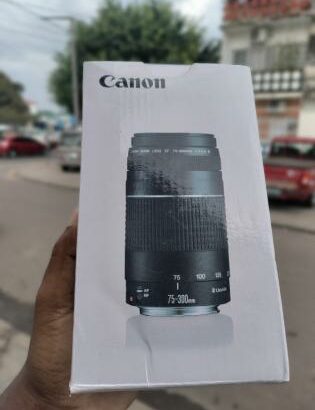 leme Canon 75-300mm nova