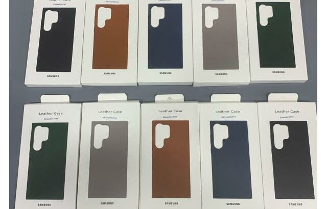 Capas de Leather para Samsung S25 Ultra ( Novas )